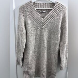 Abercrombie & Fitch Women's V-Neck Mini Sweater Dress